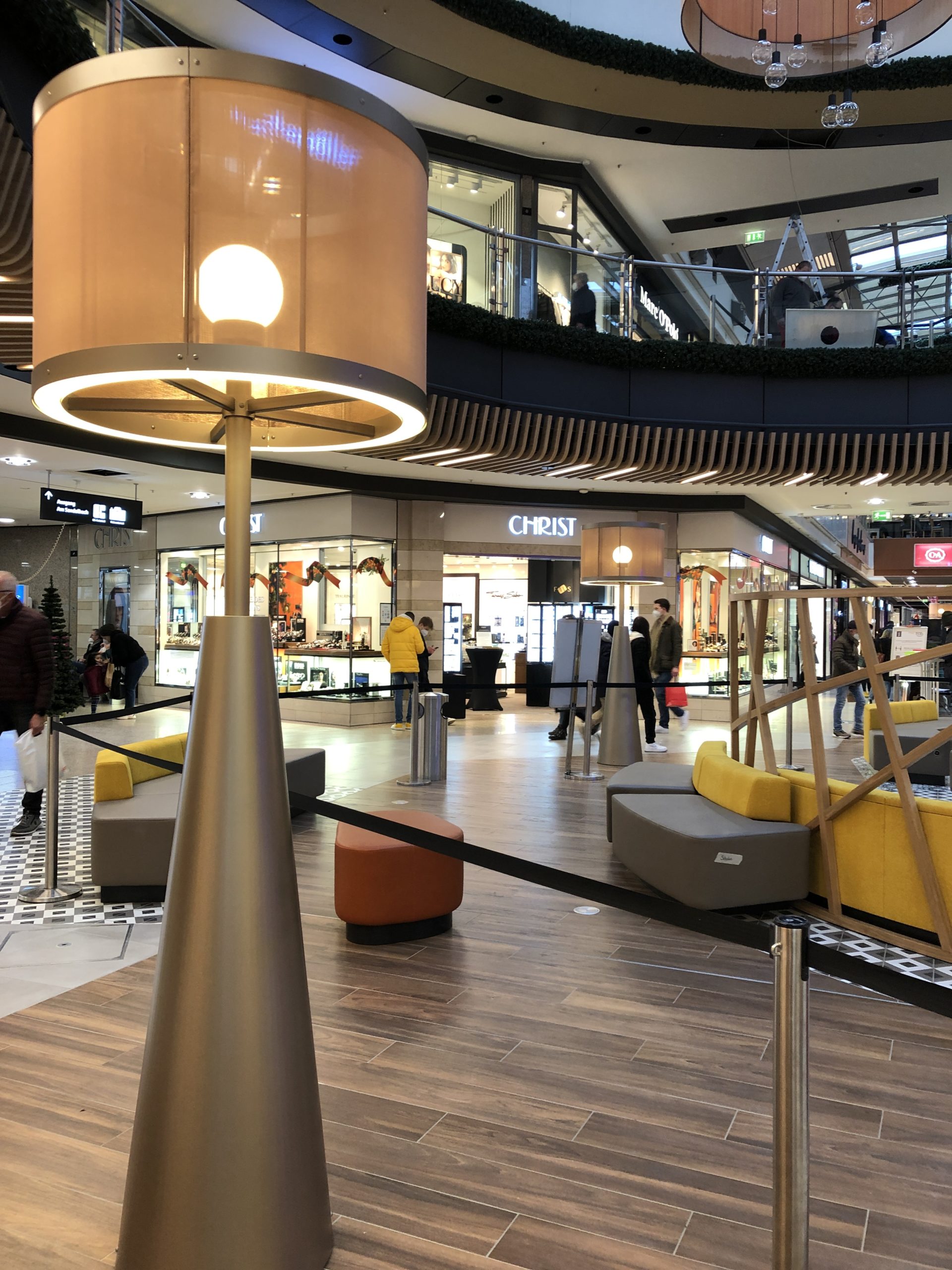 Innenbeleuchtung und Allgemeinlicht im Rotmain-Center Bayreuth