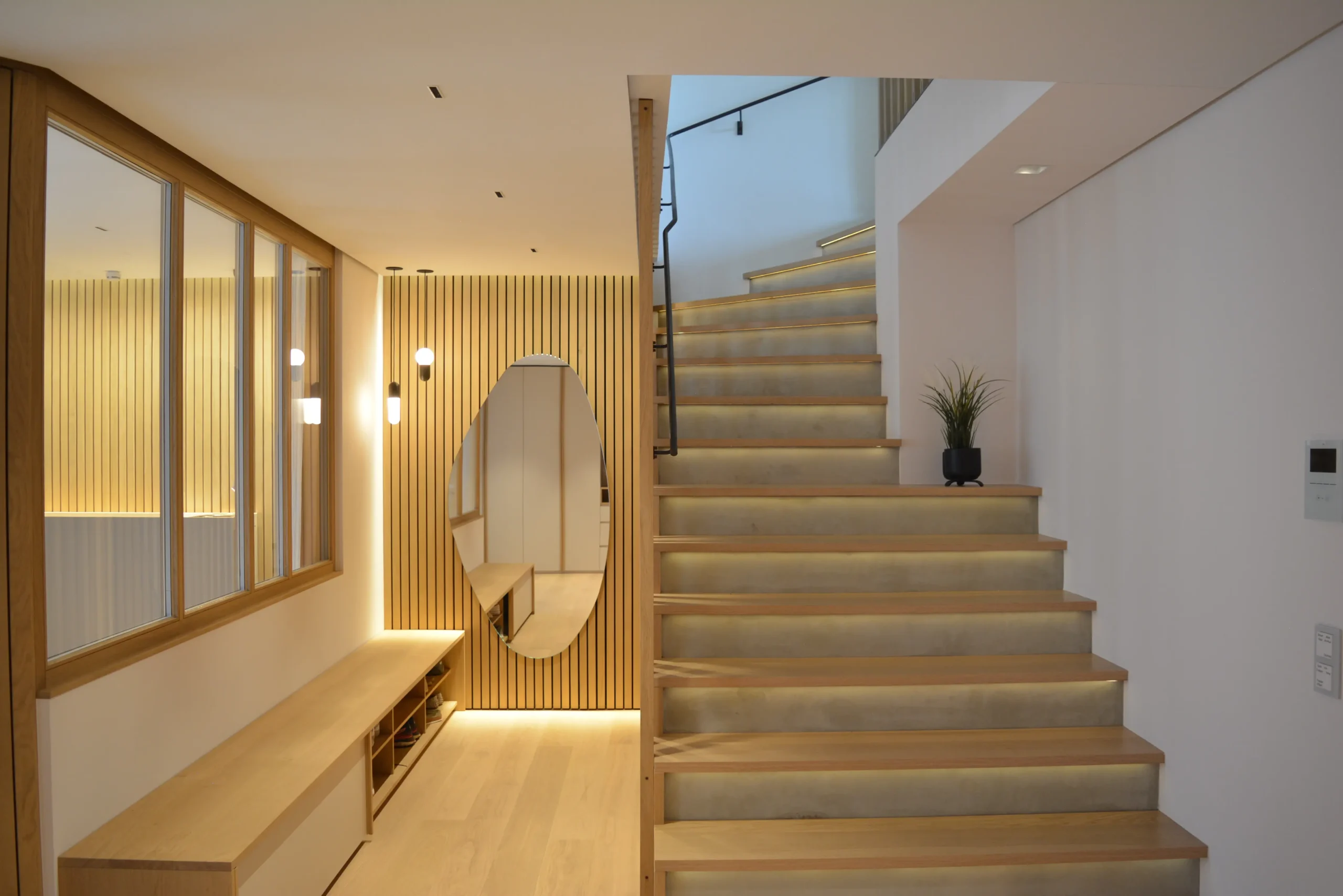 Architektonische Lichtplanung für privates Wohnhaus in München – Mahmoud Licht